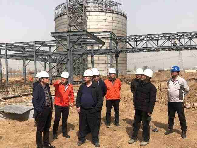 省能源局沈洪莅临淄博市LNG储备调峰中心开展督导调研工作